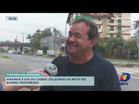 Campanha do Agasalho: amanhã é dia de Cabide Solidário da NDTV no bairro Progresso