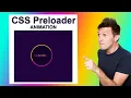 Website Loading Animation CSS Preloader