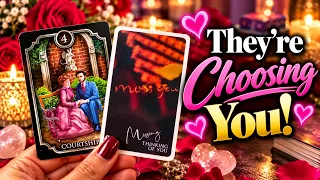 ❤️ They're Choosing You! They Are Finally Ready to Be With You.... Love Tarot Reading