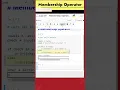 10 - Membership Operators in not in Operators Python Coding