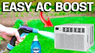 Window Air Conditioner Not Cooling EASY Common Fix - How to Clean a Windows AC