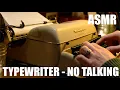 Download Lagu ASMR Typing on 1950s Typewriter (No Talking) Real Typing [Repetitive, Predicable, Mechanical Sounds]