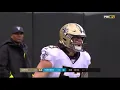 Saints AJ Klein with a PICK 6 TD on Will Grier