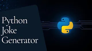 I Made a Python Program That Tells Jokes on Your Desktop Python Project for Beginners