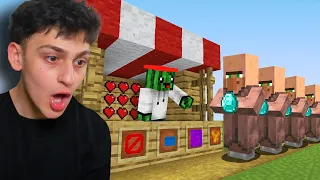 فتحت محلي الجديد في ماين كرافت صرت غني MINECRAFT 