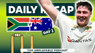 Durban Day 2: Renshaw’s huge 190 swings Test Australia’s way | Unplayable Podcast