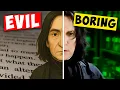 Severus Snape Books vs Movies