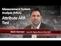 5-30 MSA Attribute ARR Test