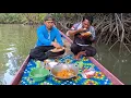 Lagu MASAK-MASAK DI PERAHU LANGSUNG LANJUT MENJALA DAN MANCING, DI MUARA BERAU KALTIM