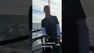 ‘This is proper hands on, lovely, lovely sailing’ #sailinglife #sailboat #luxuryyachtlife #sailing