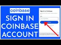 Coinbase Login 2023 How to Sign In Coinbase com Account