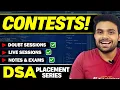 Coding contest Notes Live classes and doubts Updates about the upcoming lectures