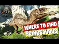 WHERE TO FIND SPINOSAURUS ON ARK FJORDUR SPAWN LOCATIONS