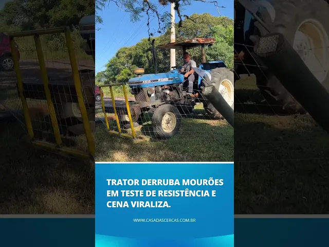 Vídeo do produto - Até os mourões caíram