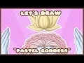 Let s Draw Pastel Goddess Digital Art