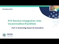 STI Service Integration into Incarceration Facilities Part 3 Assessing Impact and Evaluation