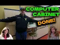 Lagu April \u0026 Bonnie's Computer Desk is DONE in the Screen Used Knight Rider Semi! Amazing Transformation!