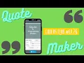 CODE ORG Quote Maker