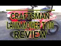 Cratfsman Lawn Mower T110 Review
