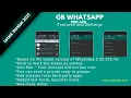 GbWhatsapp Pro Apk Latest version 2021 Antiban Features and Download Links