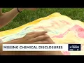 Missing chemical disclosures