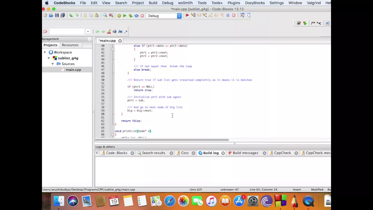 Sublist Search in C++: Searching for a linked list in another list - YouTube thumbnail