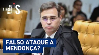 Mendonça mostra pagamento de ternos e desmente advogado do Master