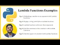 What are Lambda Functions in Python Amit Thinks