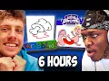 BEST 6 HOURS SIDEMEN DRAWING GARTIC PHONE SKRIBBL IO