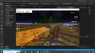Hypixel farming bot Python opencv pyautogui