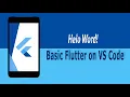 Hello World Basic Flutter on VS Code