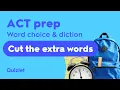 ACT English Effective Word Choice Diction and Redundancy Explained