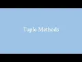 Python Tuple Methods Explained A Comprehensive Guide 29 CodiesBuddies