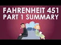 Fahrenheit 451 Summary - Part 1