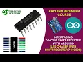 Interfacing 74HC595 Shift Register With Arduino English