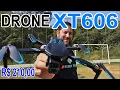 Lagu Drone XT606 Teste Externo como Ligar qualidade da imagem primeiro voo com camera em tempo real