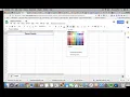 Class Schedule Google Sheets