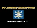 Rhode Island s Quarterly DD Community Forum Wednesday May 11th 2022 final