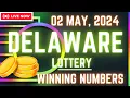 Delaware Day Lottery Results For - 02 May 2024