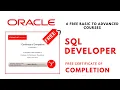 Free Oracle Database Certification 6 Free Oracle Courses Become an Sql Developer SkillsMatter