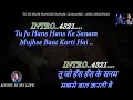 Download Lagu Tu Jo Hans Hans Ke Sanam Karaoke With Scrolling Lyrics Eng. \u0026 हिंदी