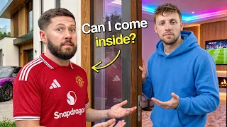 Asking YouTubers To Watch Football in THEIR Home