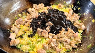どんなものでも鶏炭火焼にしてしまうたれ炒飯