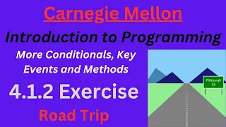 CM Intro to Programming Unit 4 Lesson 1 Road Trip