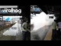 Download Lagu Train Station Water Ride || ViralHog