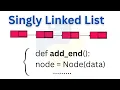Elements At The End Of The Linked List Python Program