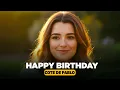 Happy Birt ay Full Song Cote de Pablo NCIS Ziva David Breathing Knowladge