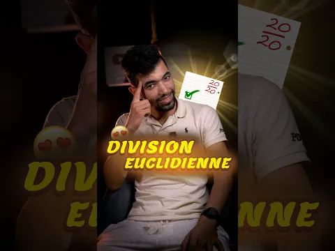 القسمة الاقليدية Division Euclidienne