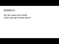 Code Blocks-Linux 2 Solutions when Hello program doesn t works