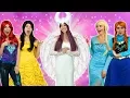 MALEFICENT TURNS GOOD With Elsa Belle Ariel Elsa Rapunzel and Anna